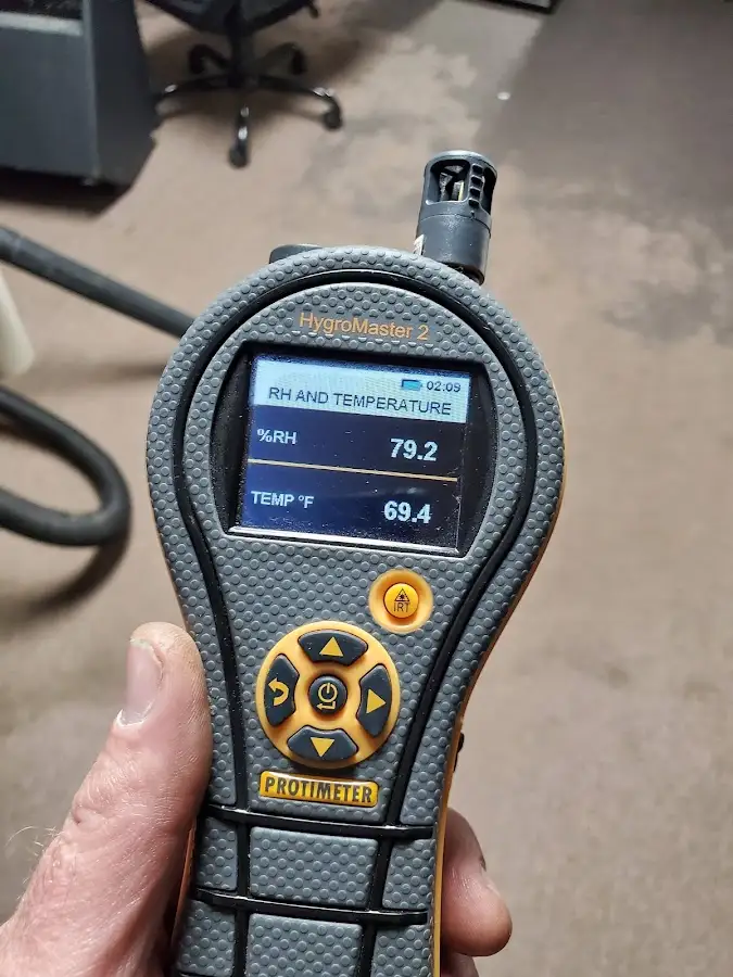 Moisture meter humidity assessment for Mold Remediation & Removal in Orland Park
